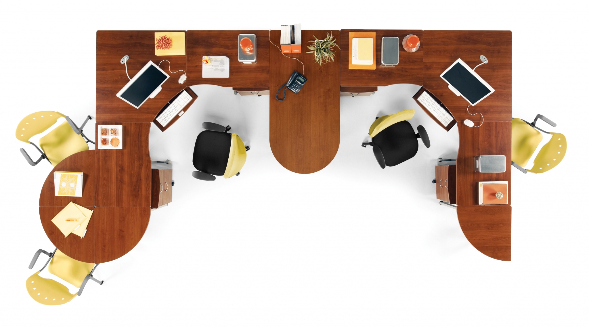 Collaborative office desks