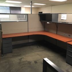 Used 8 X 7 Cubicles Clean With Power Used Cubicles Teknion