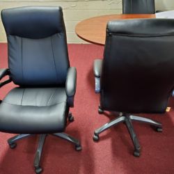 Black Executive Chair Eco Leather Black Executive Chair