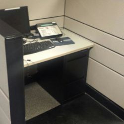 Remanufactured call center cubicles Call center cubicles