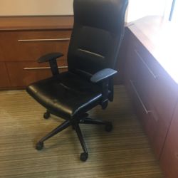 $129 Black Executive Chair High Back