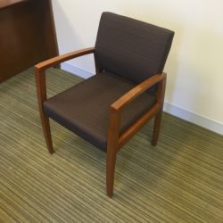 $75 Wood Arm Guest Chair