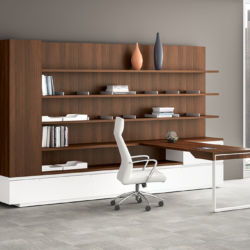 JSI Apogee L Shape Desk Set JSI Apogee L Shape Desk Set