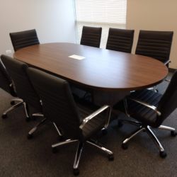 Whole Set $2,000 Conference Table Set 8'